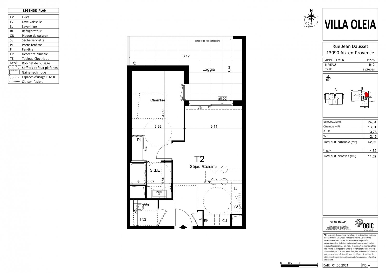 Plan 2D - lot B226