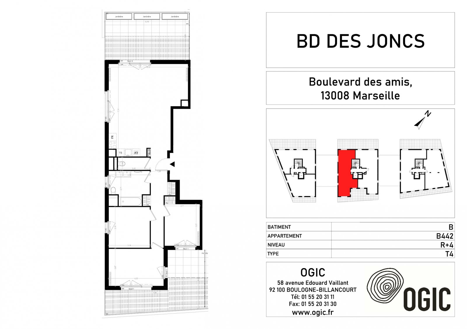 Plan 2D - lot B442