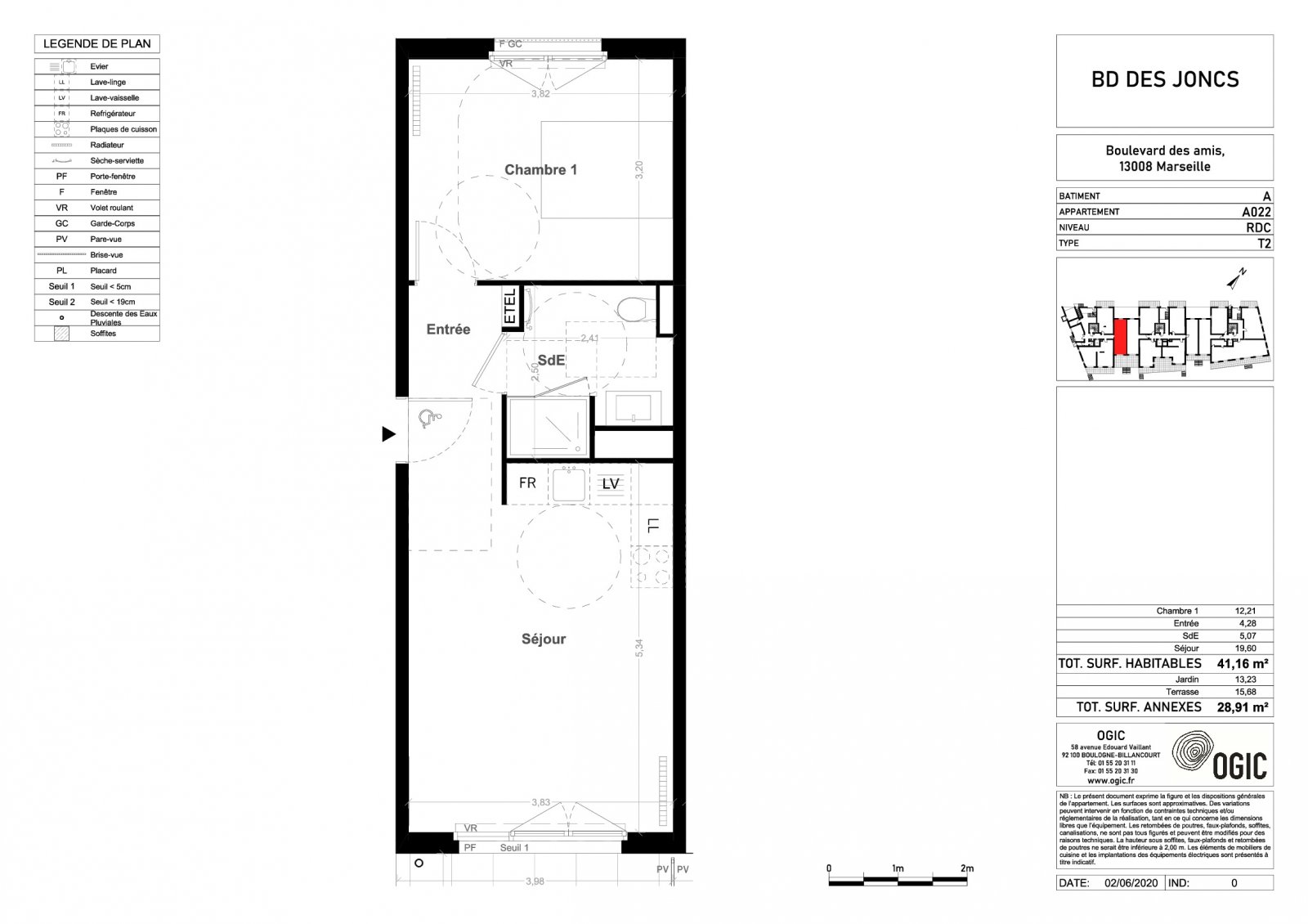 Plan 2D - lot A022