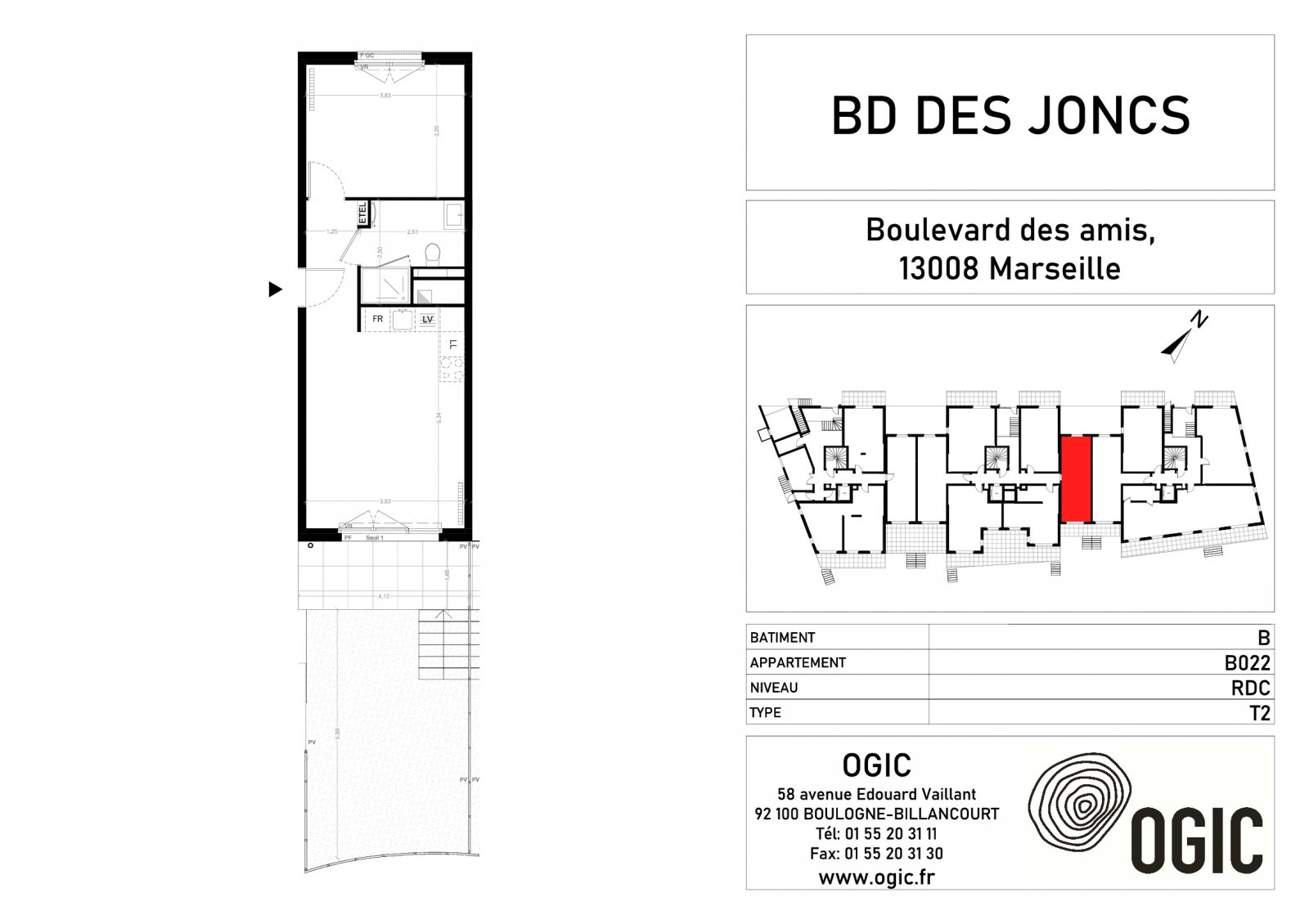 Plan 2D - lot B022