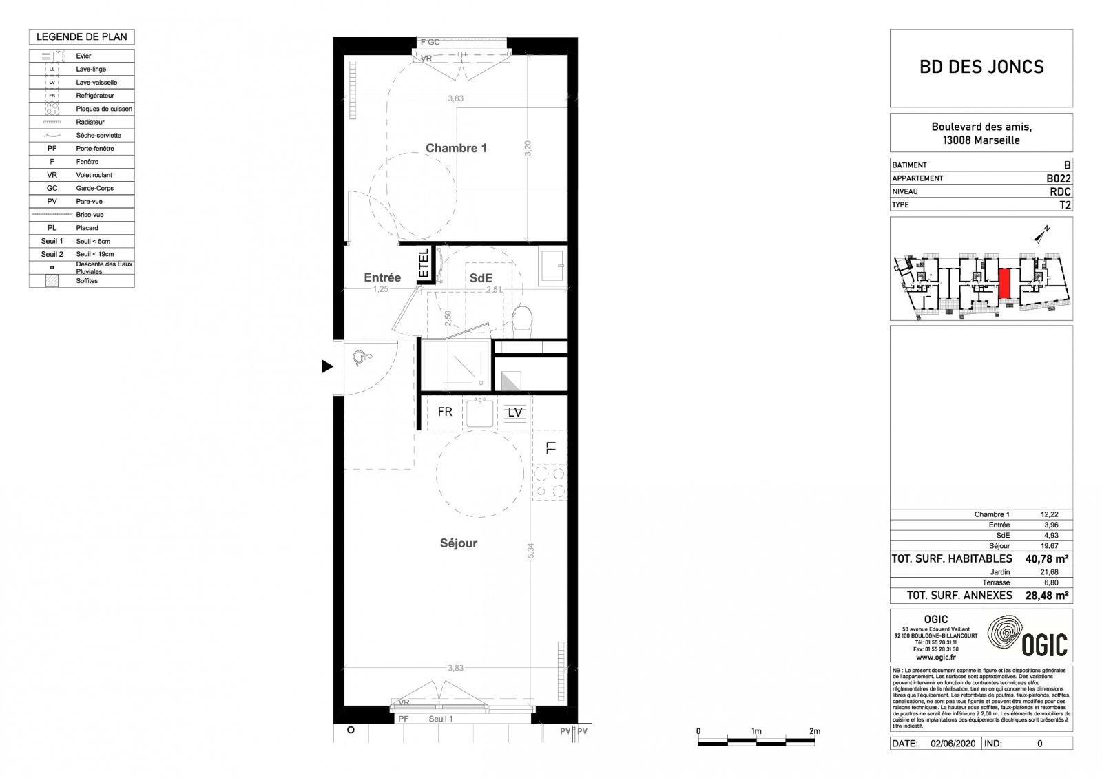 Plan 2D - lot B022