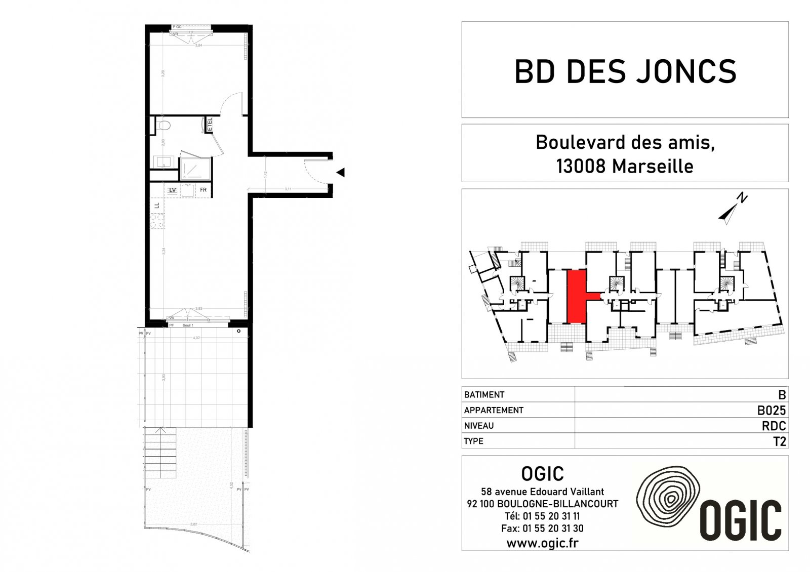 Plan 2D - lot B025