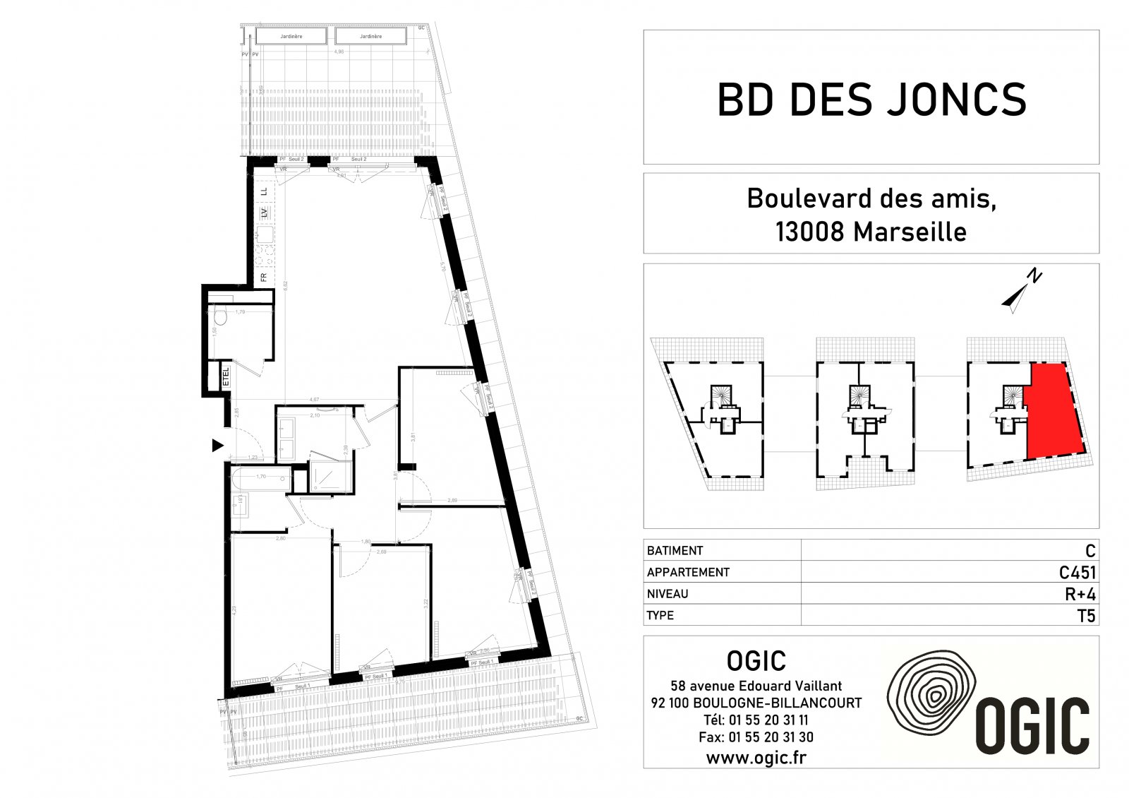 Plan 2D - lot C451