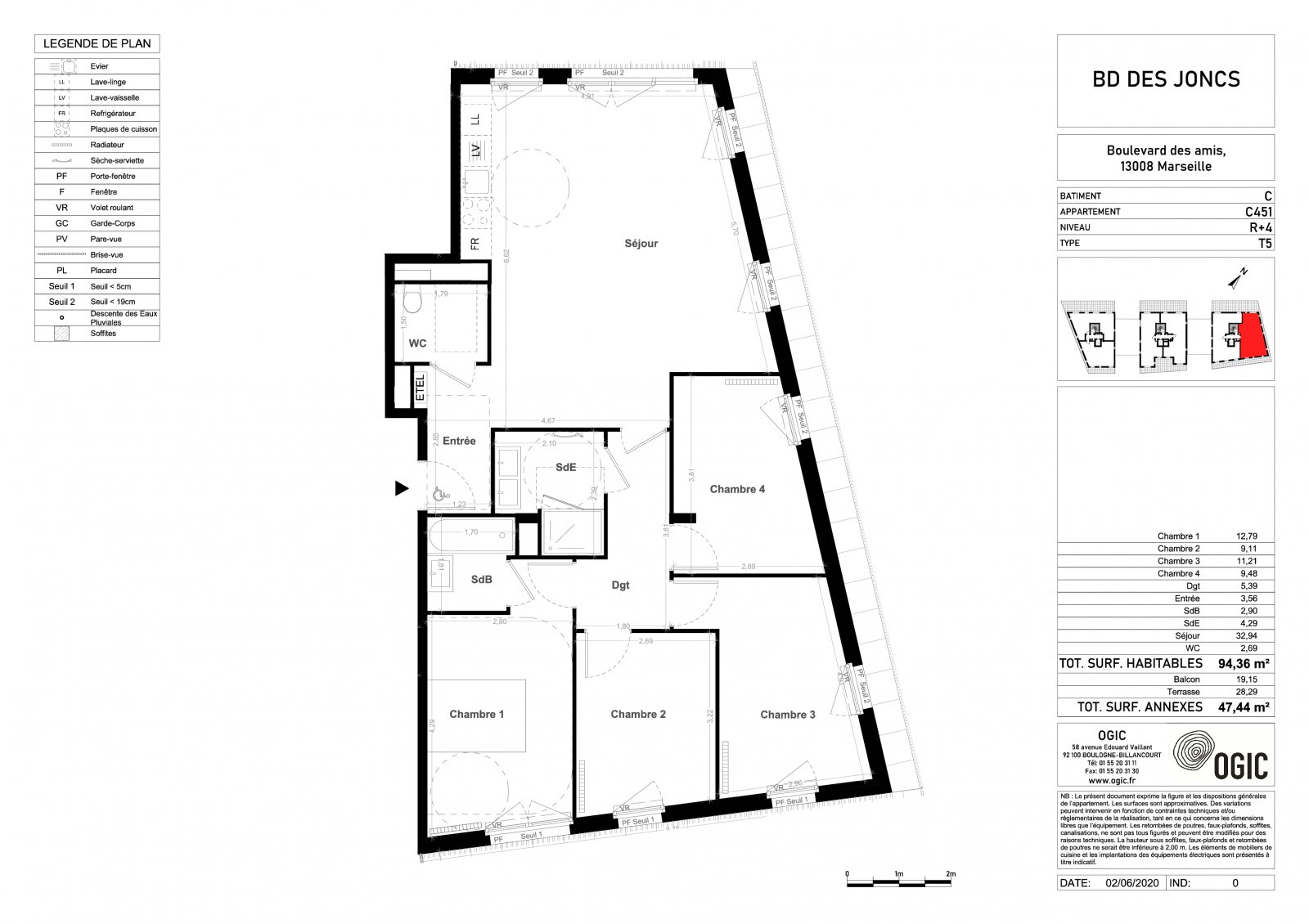 Plan 2D - lot C451