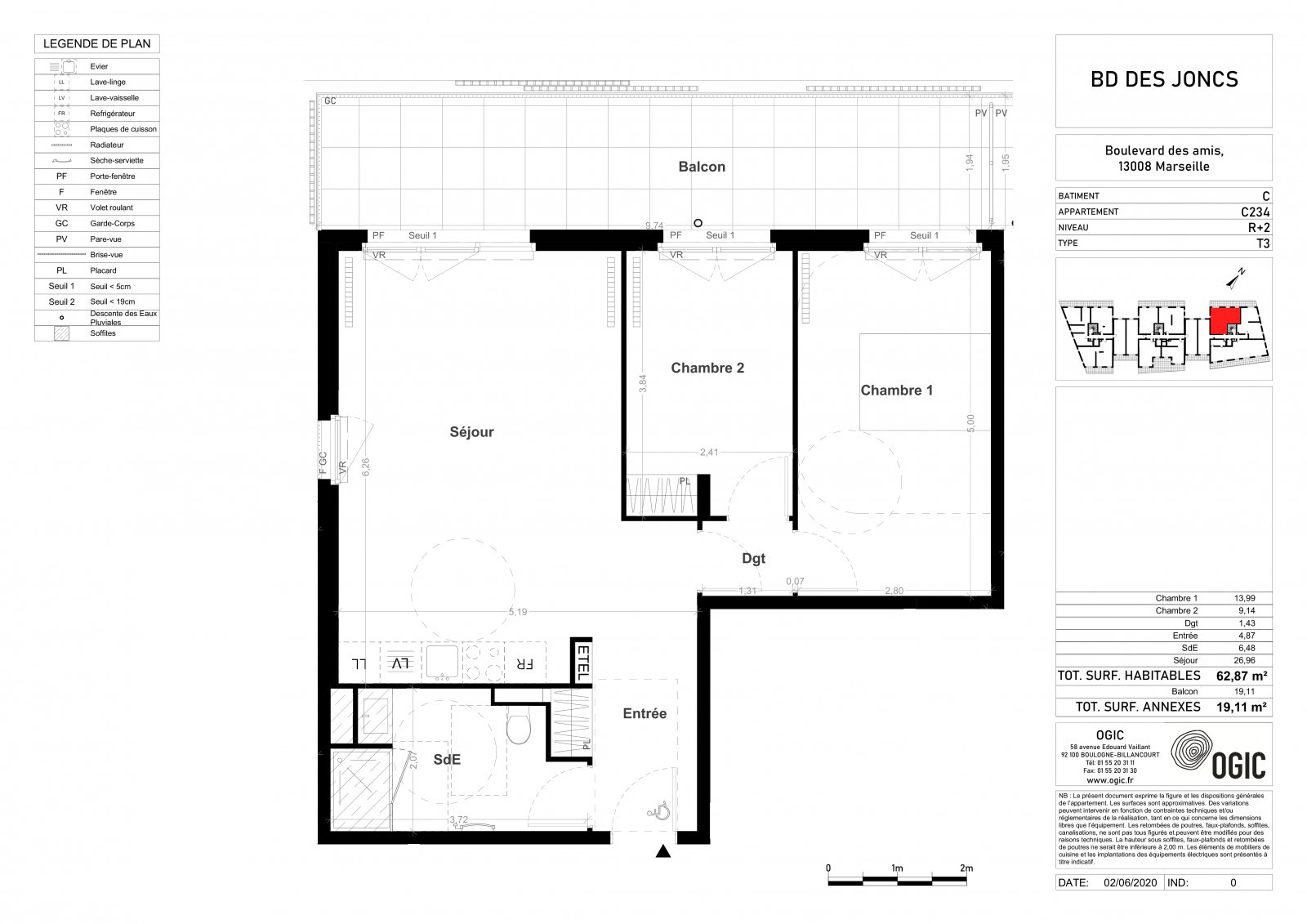 Plan 2D - lot C234