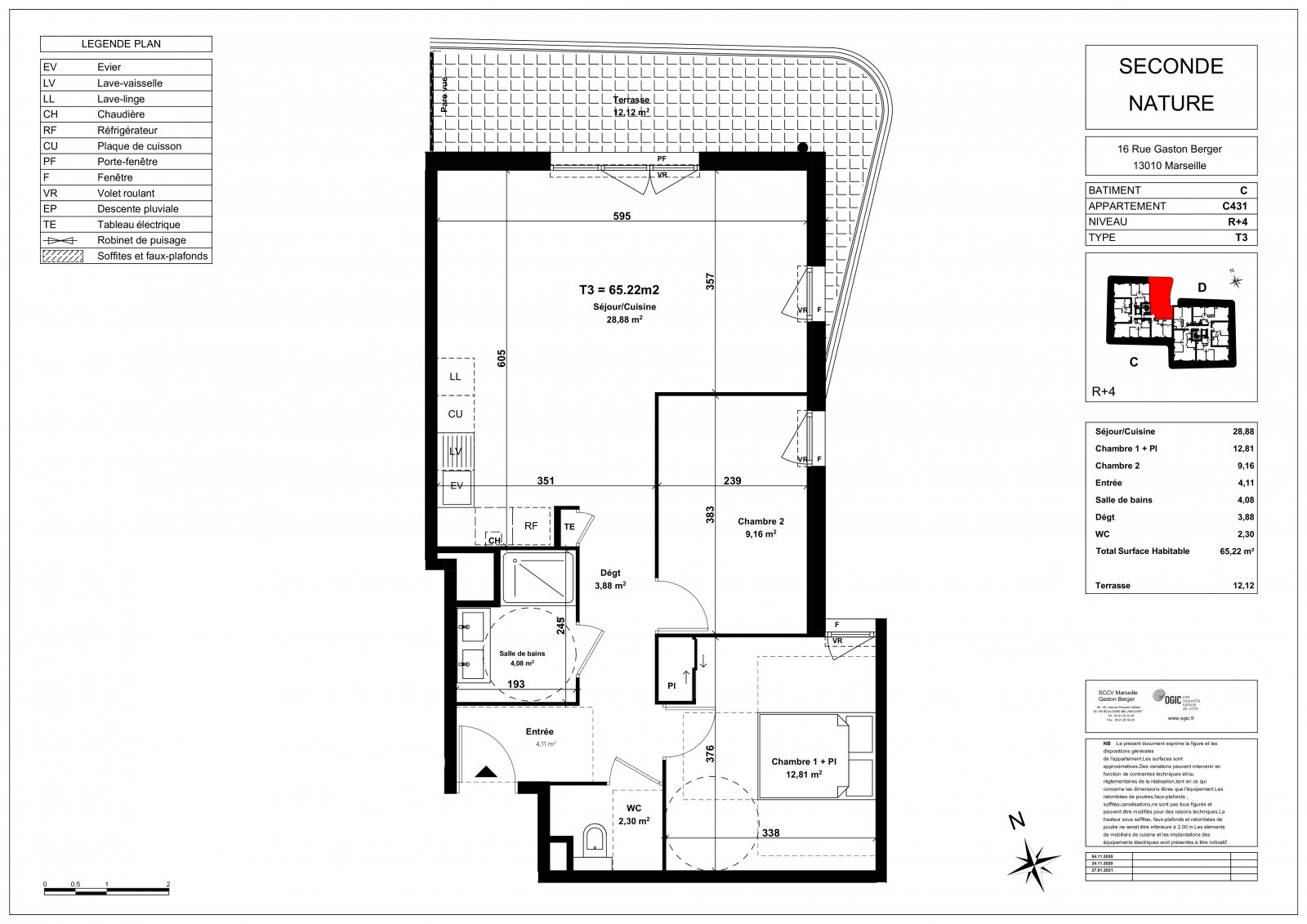 Plan 2D - lot C431