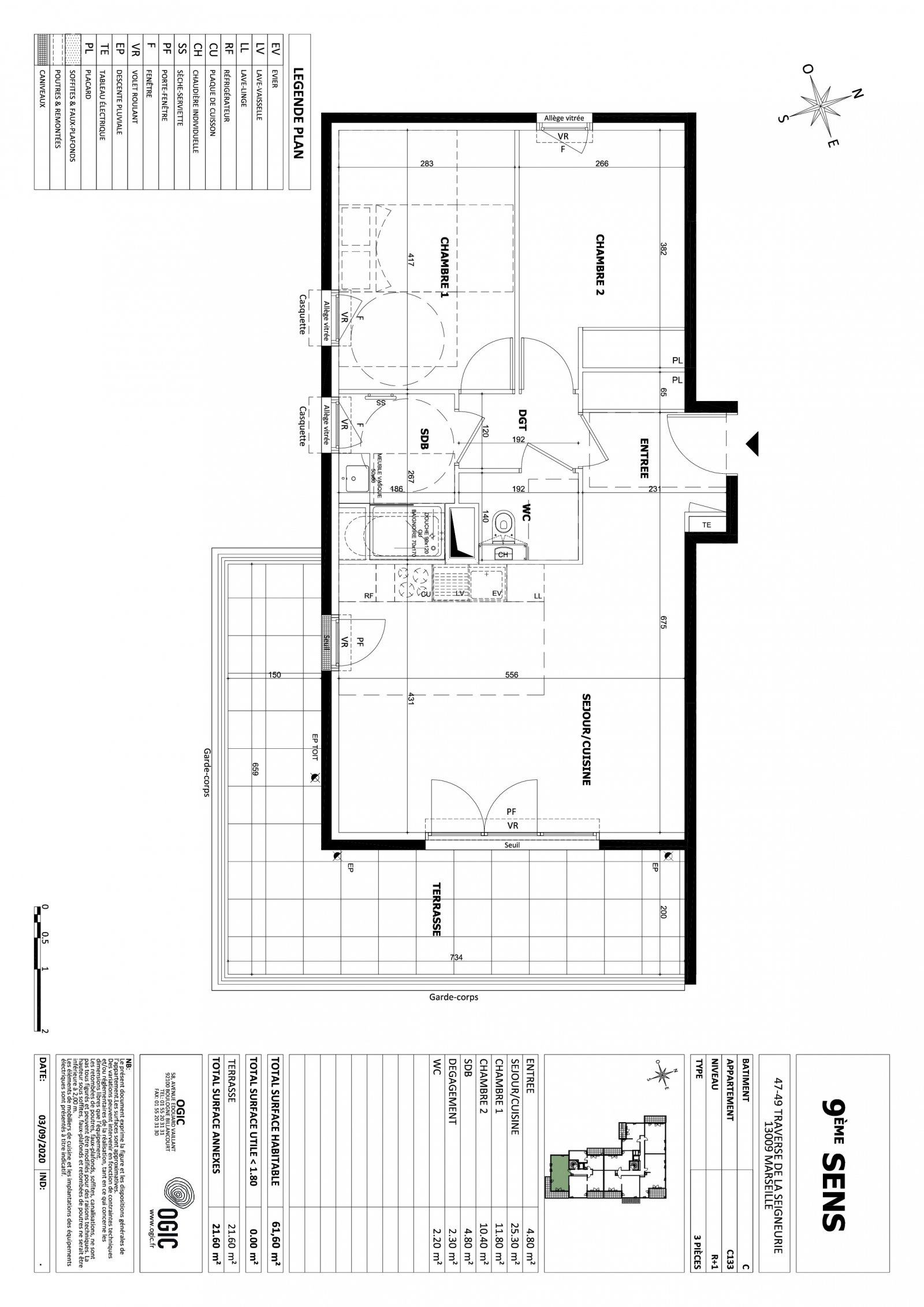 Plan 2D - lot C133