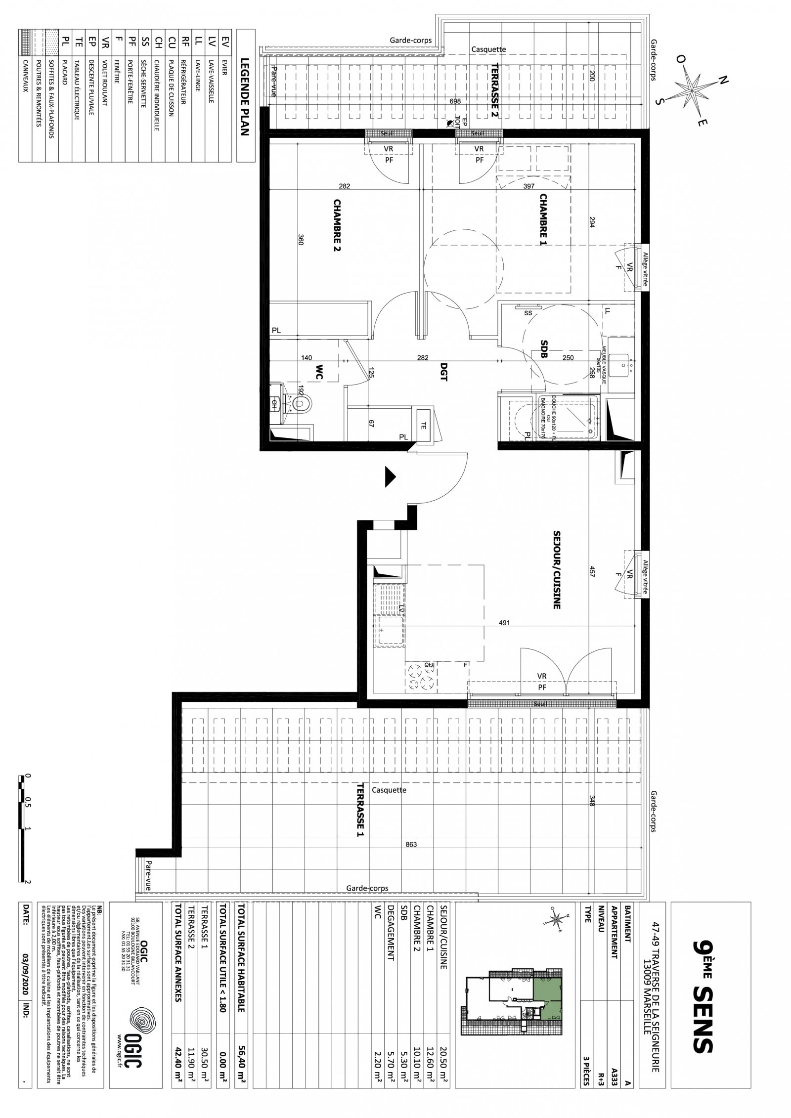 Plan 2D - lot A333