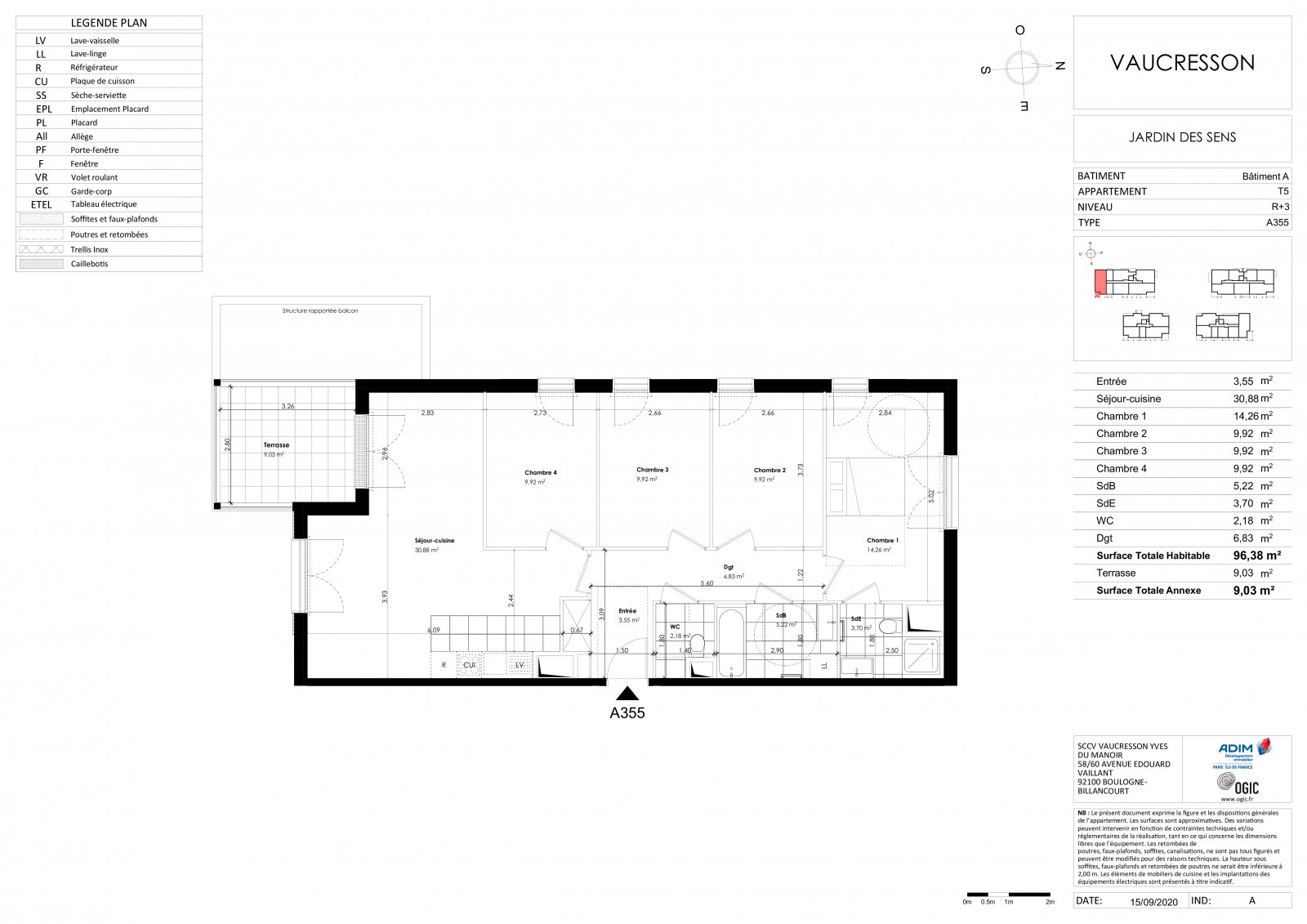 Plan 2D - lot A355