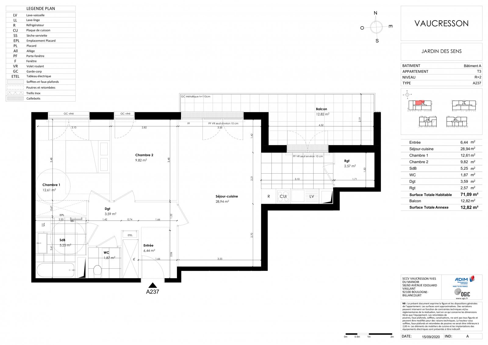 Plan 2D - lot A237