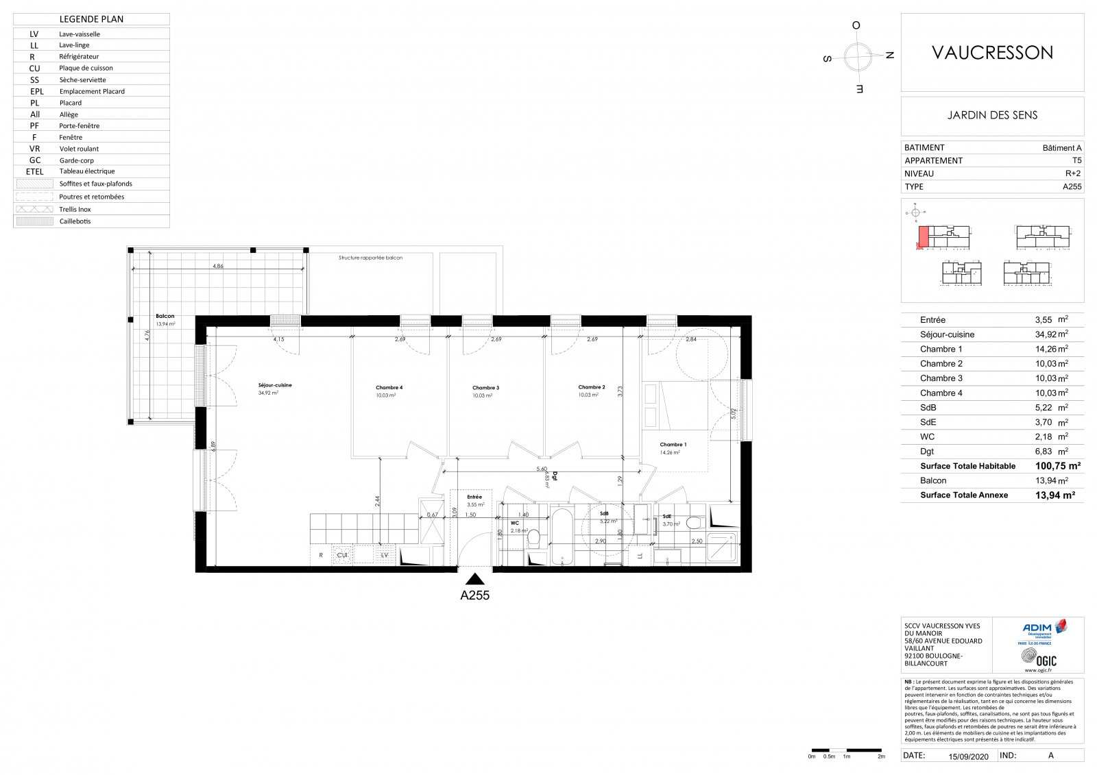 Plan 2D - lot A255