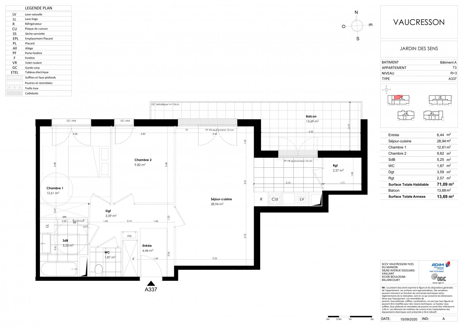 Plan 2D - lot A337