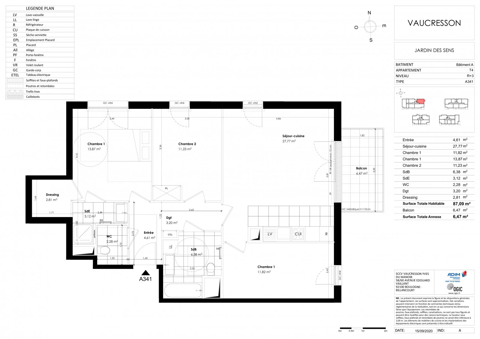 Plan 2D - lot A341