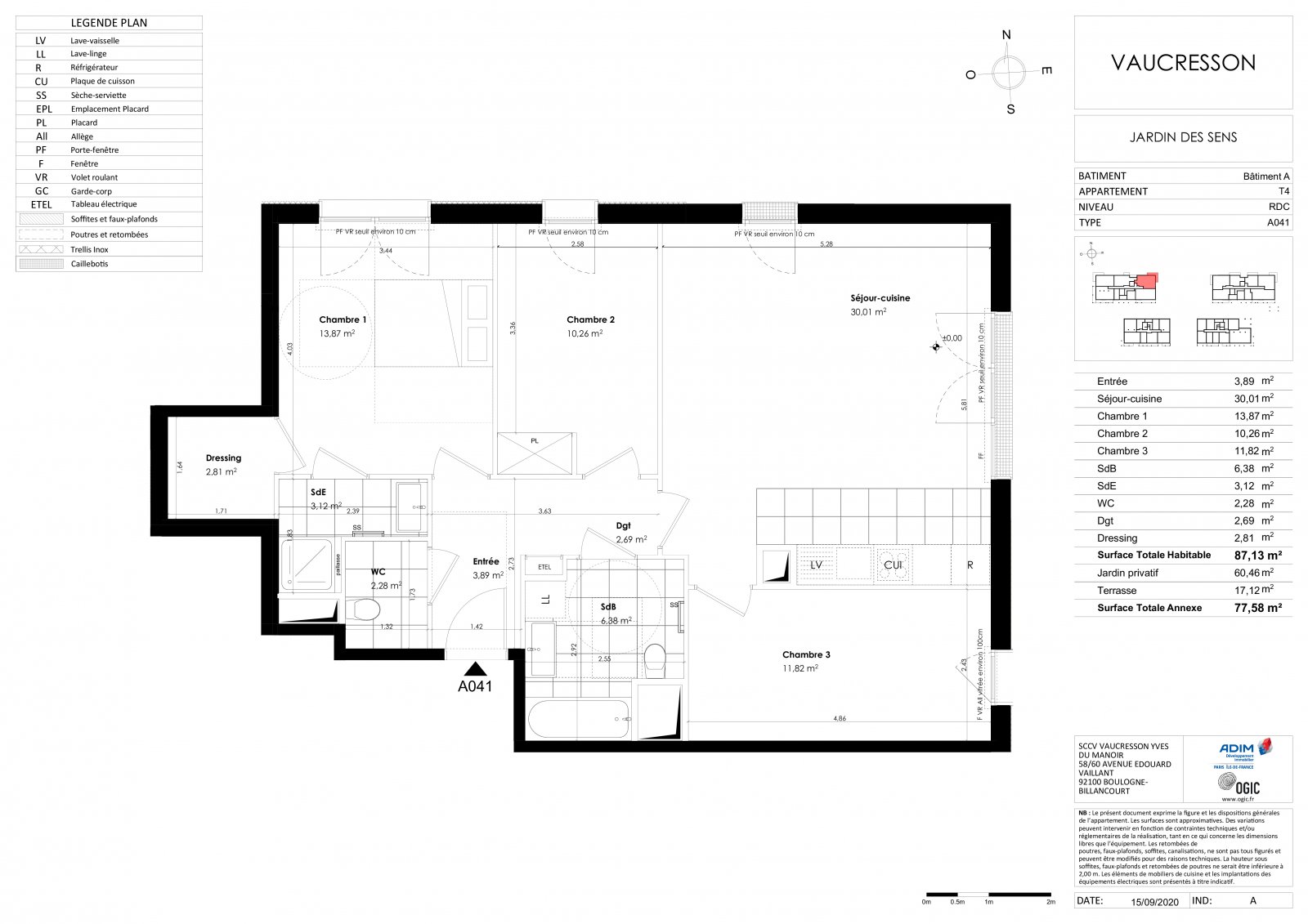 Plan 2D - lot A041