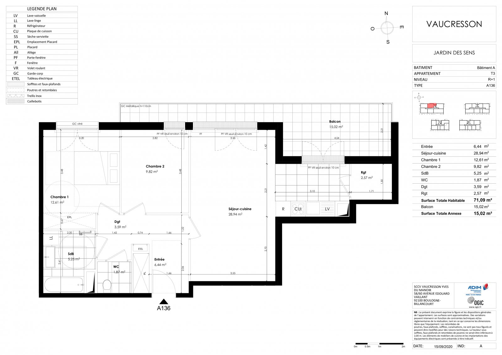 Plan 2D - lot A136