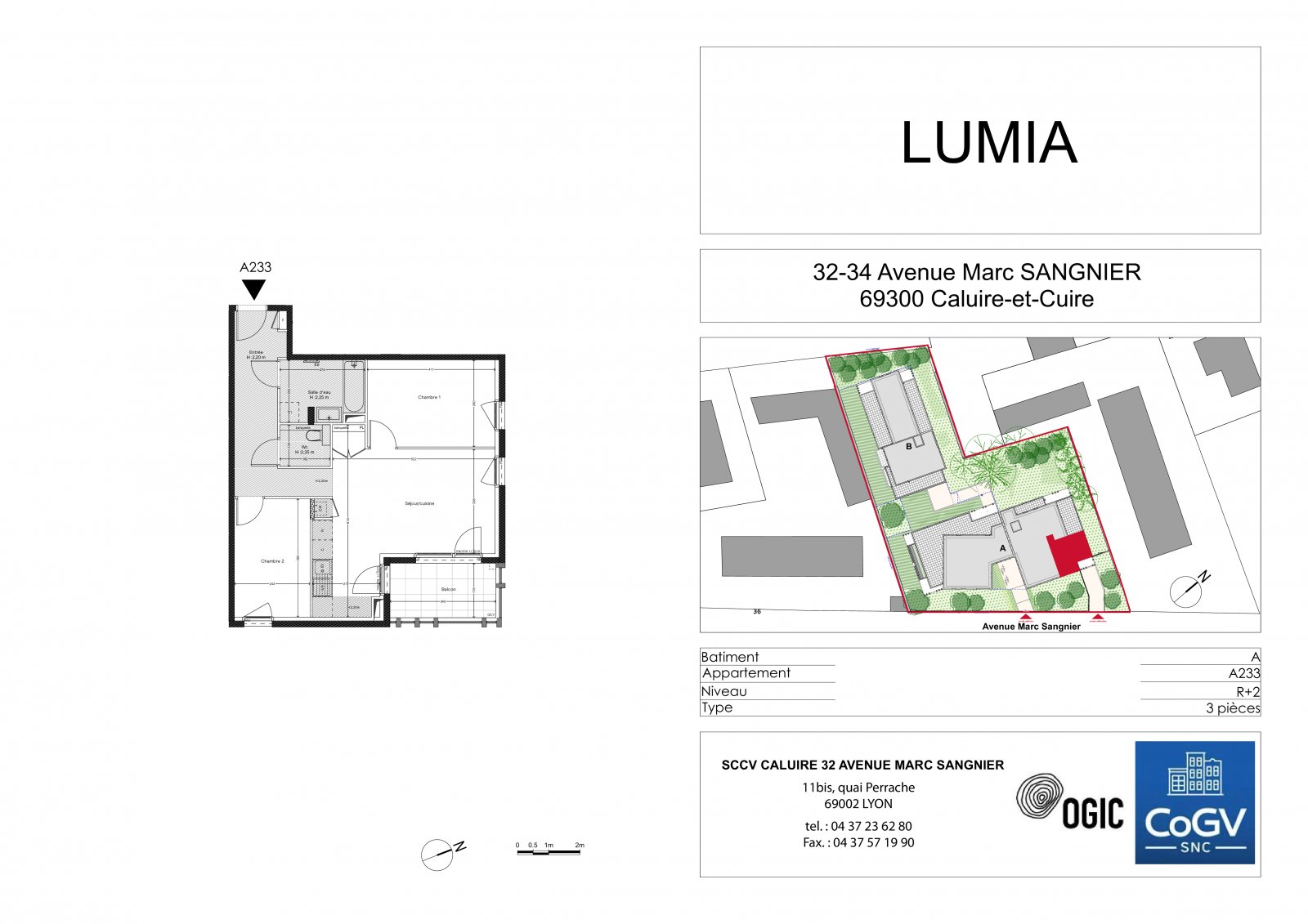 Plan 2D - lot A233