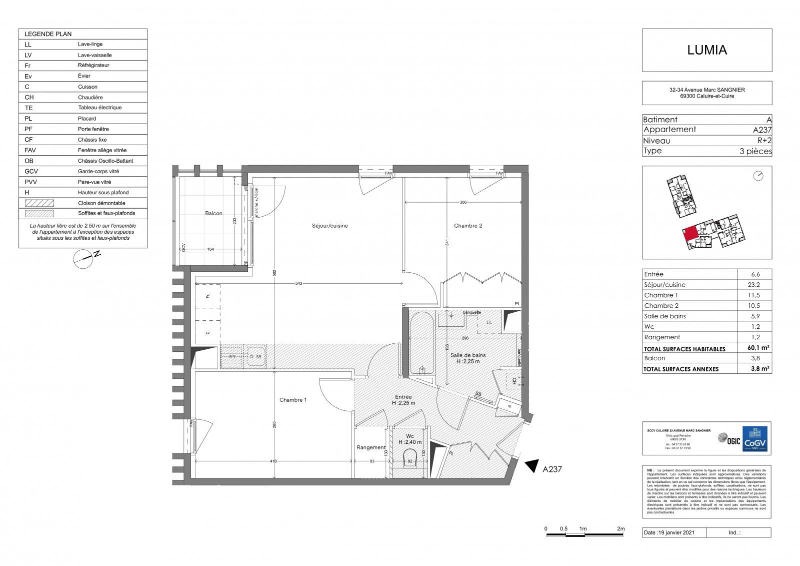 Plan 2D - lot A237