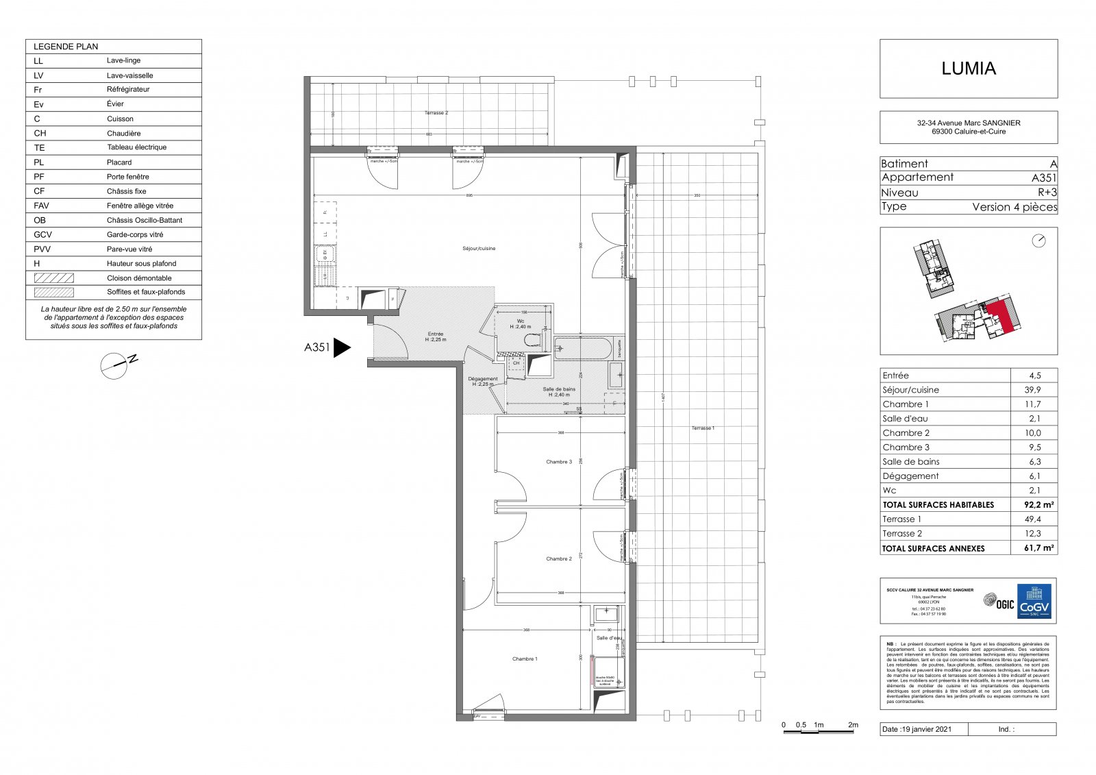 Plan 2D - lot A351