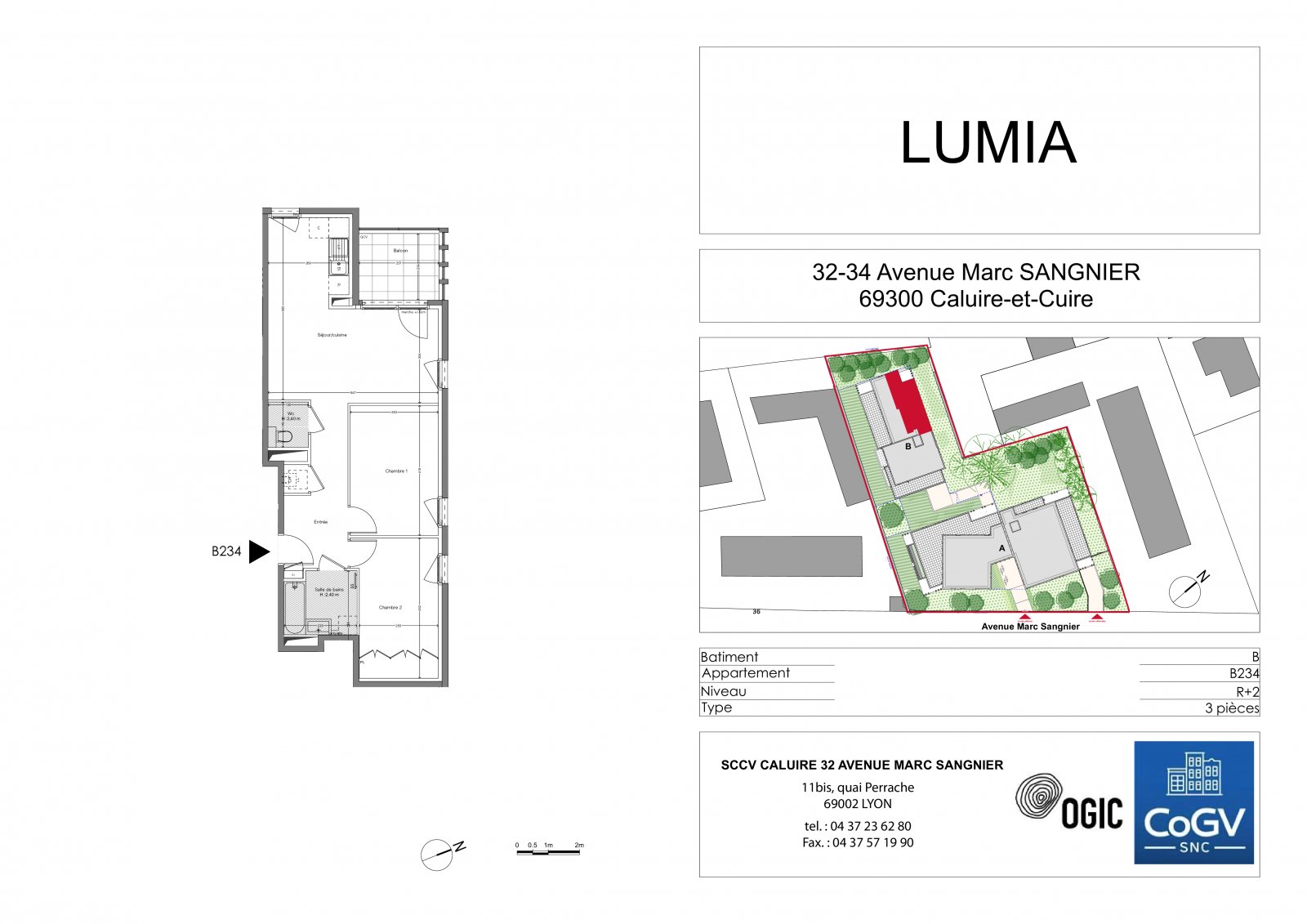 Plan 2D - lot B234