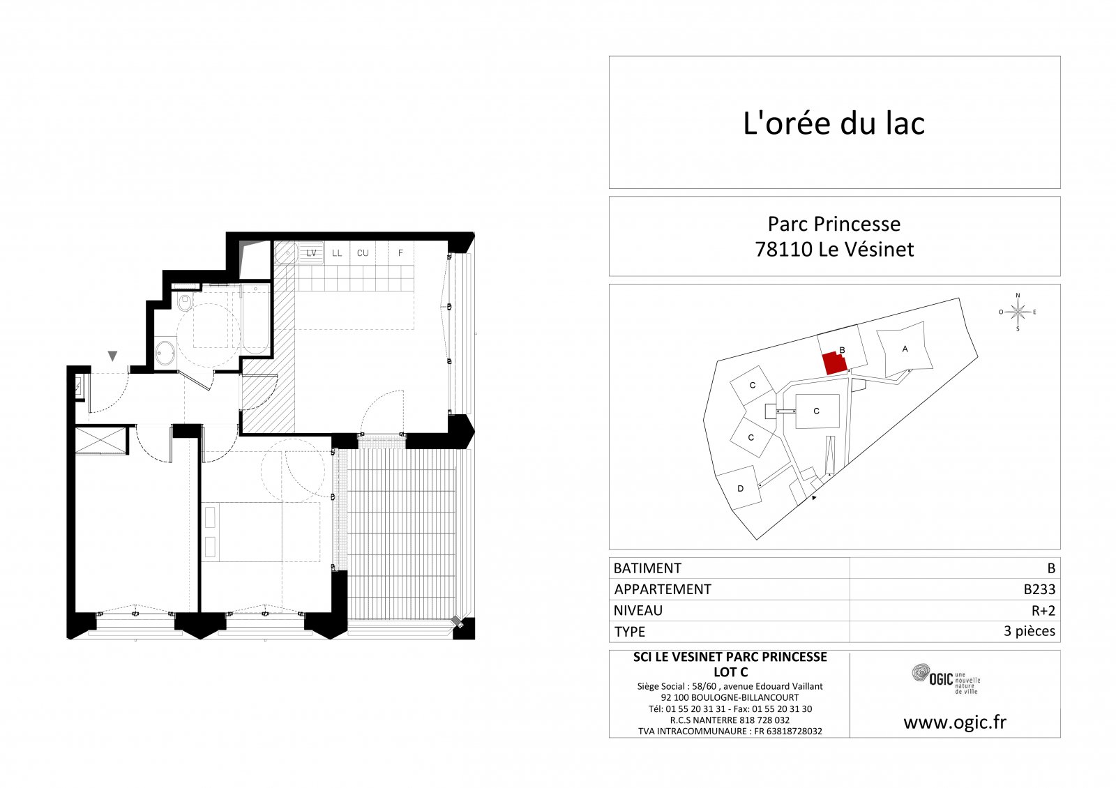 Plan 2D - lot B233