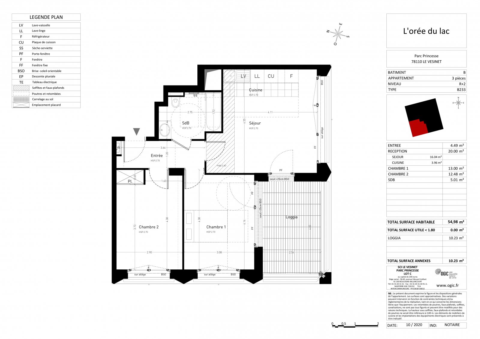 Plan 2D - lot B233