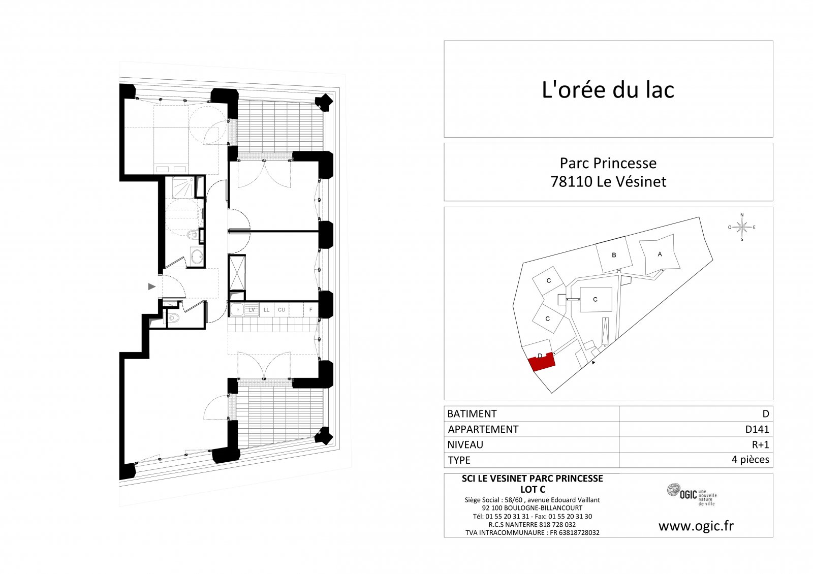 Plan 2D - lot D141