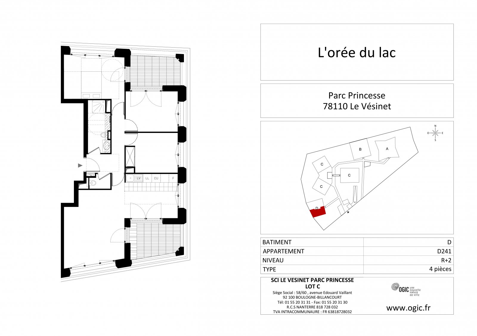 Plan 2D - lot D241