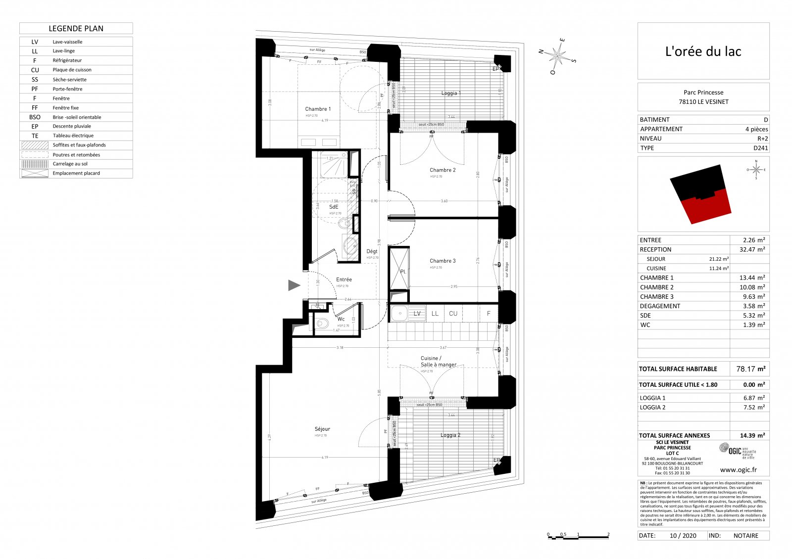 Plan 2D - lot D241