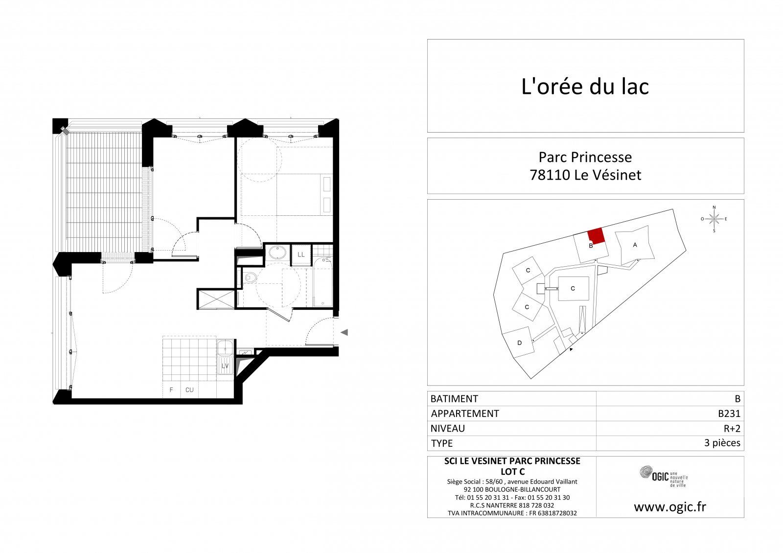 Plan 2D - lot B231