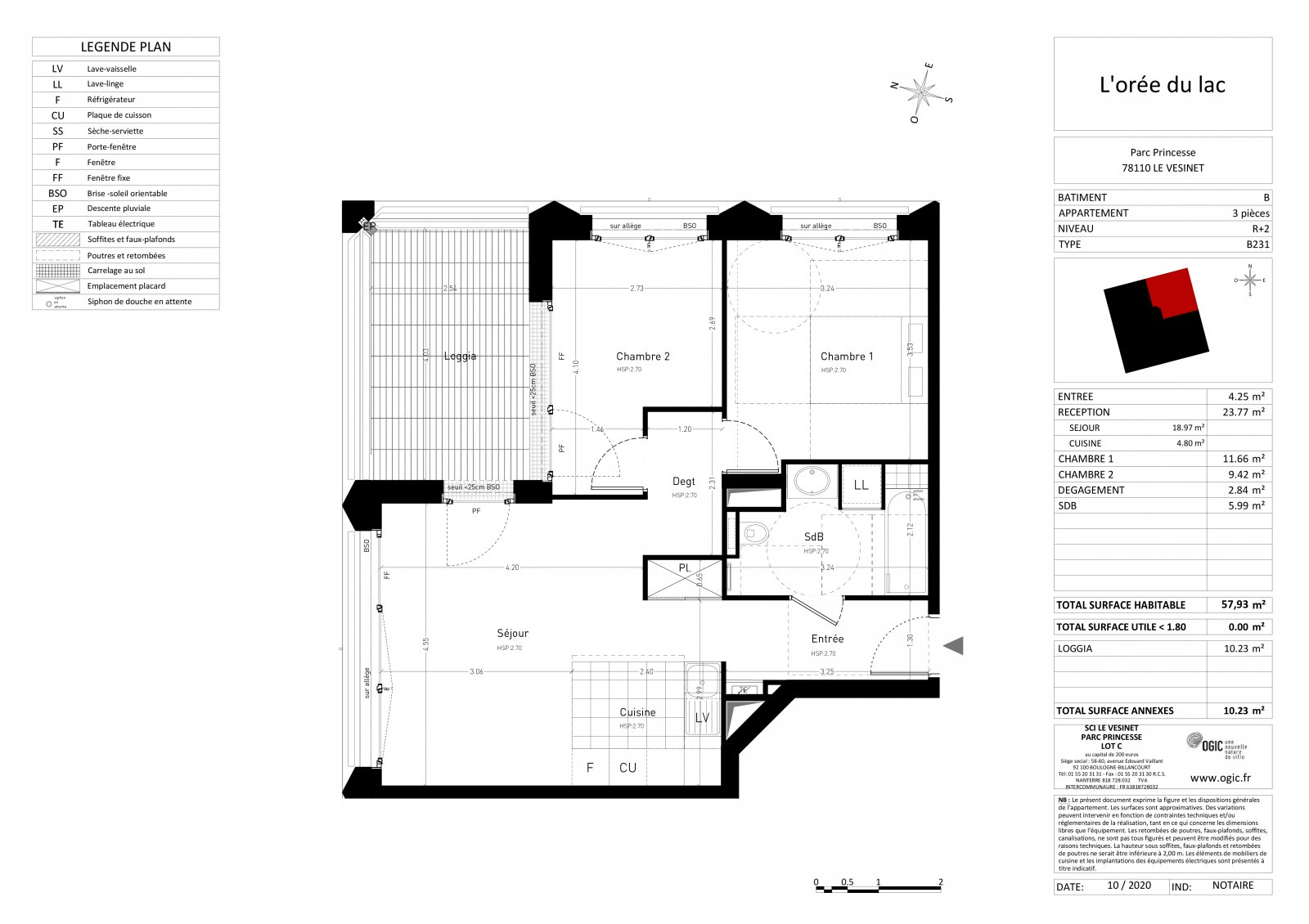 Plan 2D - lot B231